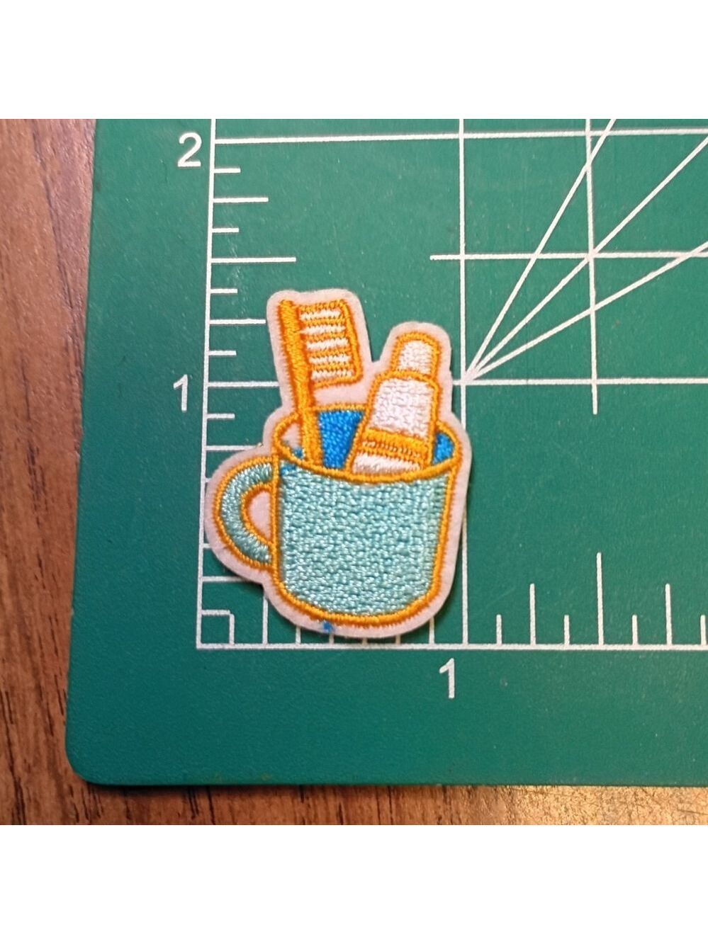 2/$10 Colorful Cup Patch with Toothbrush and Toothpaste